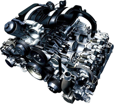 ford black car engine